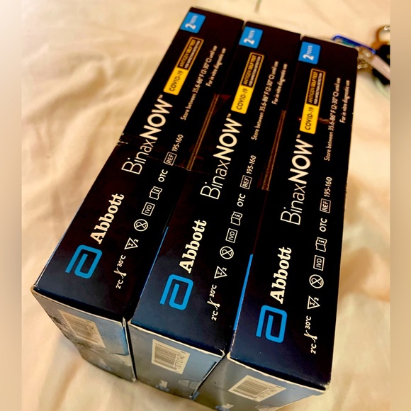 BinaxNow Other Binaxnow Covid9 Antigen Self Test 2 Ct Pack Of 3